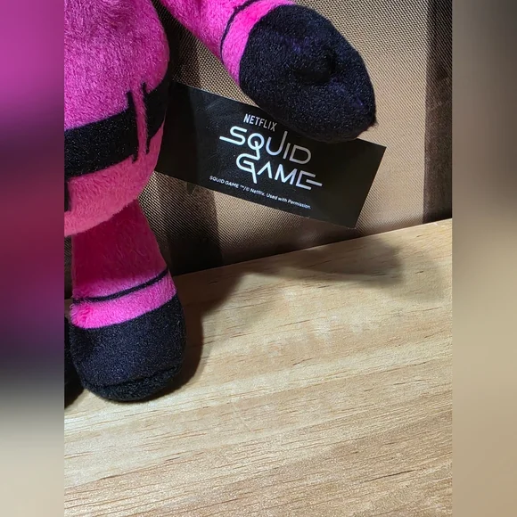 Pink Plush Toy Squid Game - Picture 3 of 6